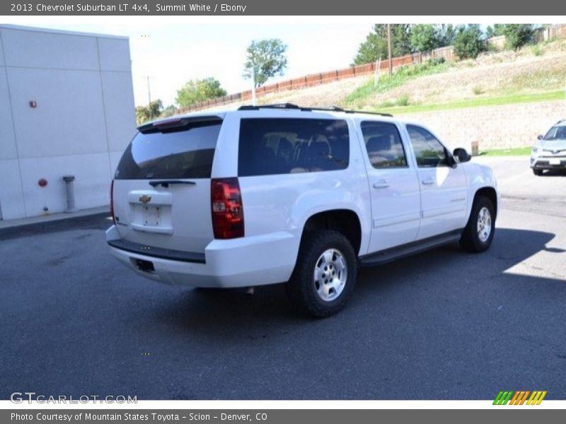 Summit White / Ebony 2013 Chevrolet Suburban LT 4x4