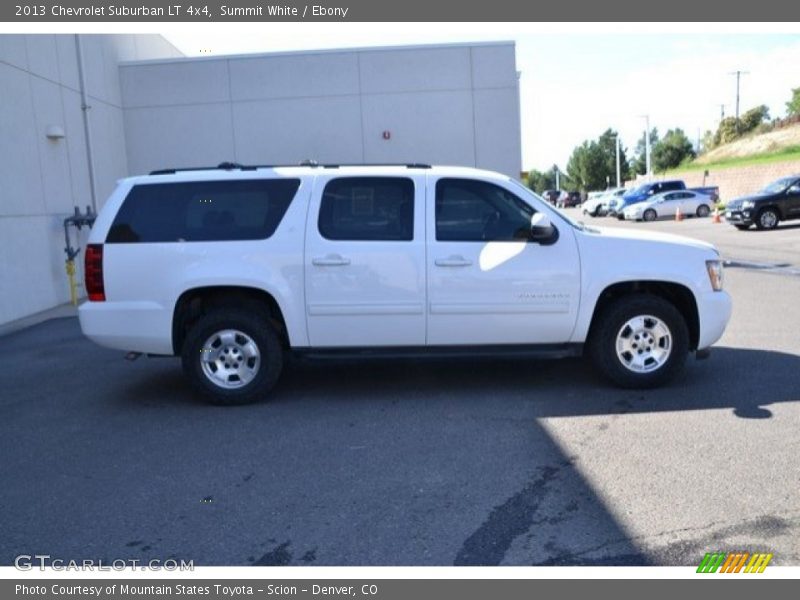 Summit White / Ebony 2013 Chevrolet Suburban LT 4x4