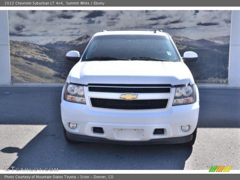 Summit White / Ebony 2013 Chevrolet Suburban LT 4x4