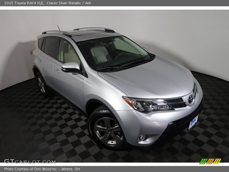 Classic Silver Metallic / Ash 2015 Toyota RAV4 XLE