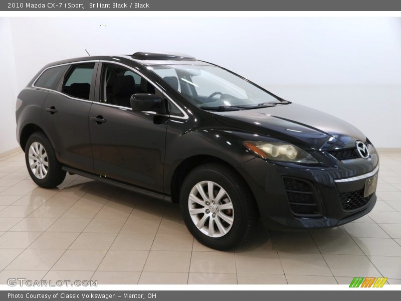 Brilliant Black / Black 2010 Mazda CX-7 i Sport