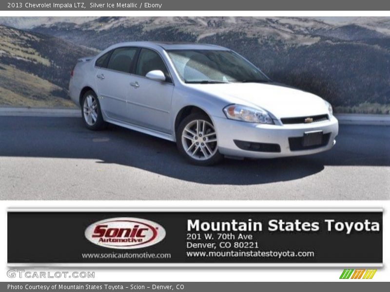 Silver Ice Metallic / Ebony 2013 Chevrolet Impala LTZ