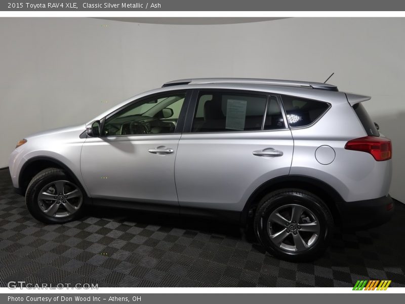 Classic Silver Metallic / Ash 2015 Toyota RAV4 XLE