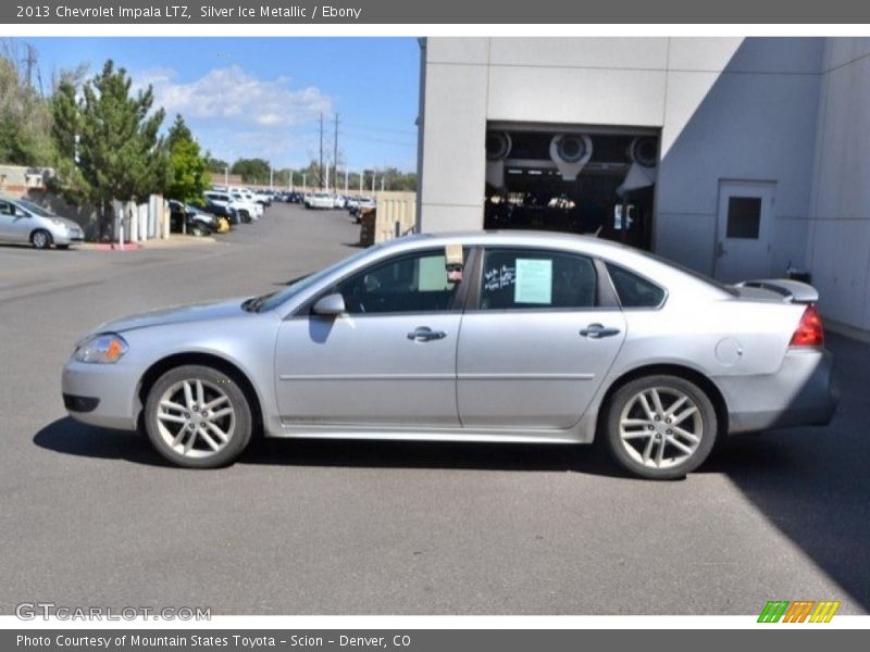 Silver Ice Metallic / Ebony 2013 Chevrolet Impala LTZ