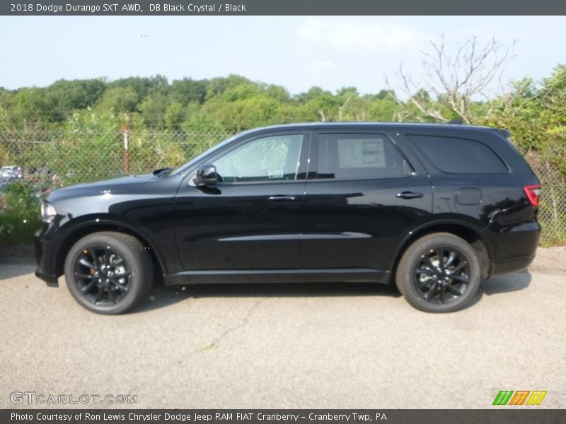 DB Black Crystal / Black 2018 Dodge Durango SXT AWD