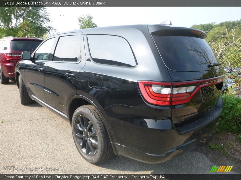 DB Black Crystal / Black 2018 Dodge Durango SXT AWD
