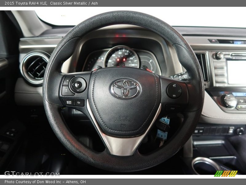 Classic Silver Metallic / Ash 2015 Toyota RAV4 XLE