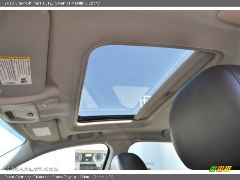Silver Ice Metallic / Ebony 2013 Chevrolet Impala LTZ