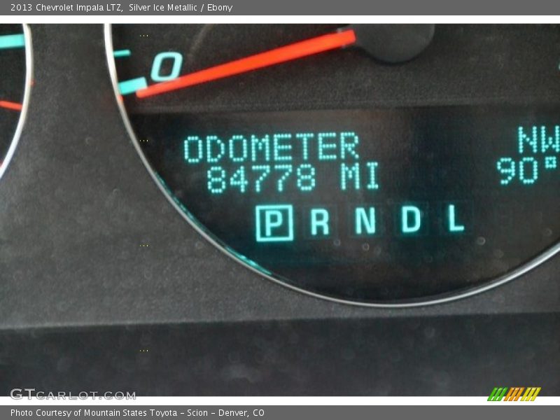 Silver Ice Metallic / Ebony 2013 Chevrolet Impala LTZ