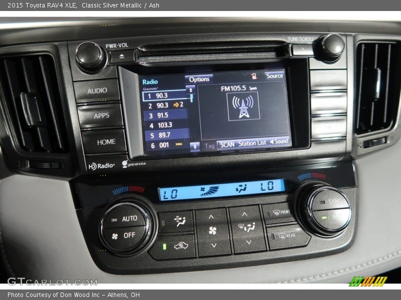 Classic Silver Metallic / Ash 2015 Toyota RAV4 XLE