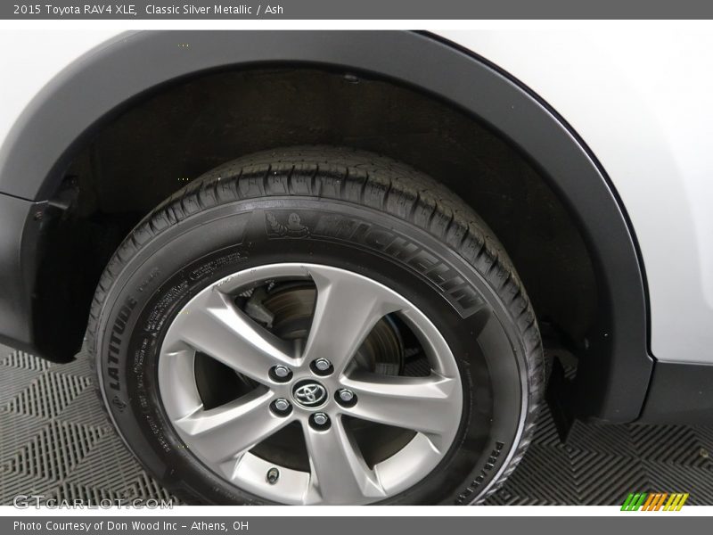 Classic Silver Metallic / Ash 2015 Toyota RAV4 XLE
