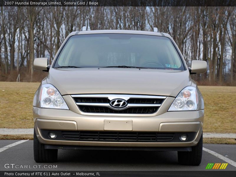 Sonora Gold / Beige 2007 Hyundai Entourage Limited