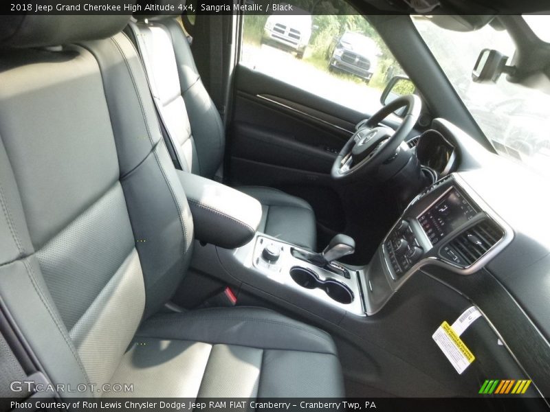 Sangria Metallic / Black 2018 Jeep Grand Cherokee High Altitude 4x4