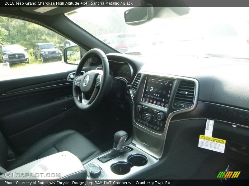 Sangria Metallic / Black 2018 Jeep Grand Cherokee High Altitude 4x4