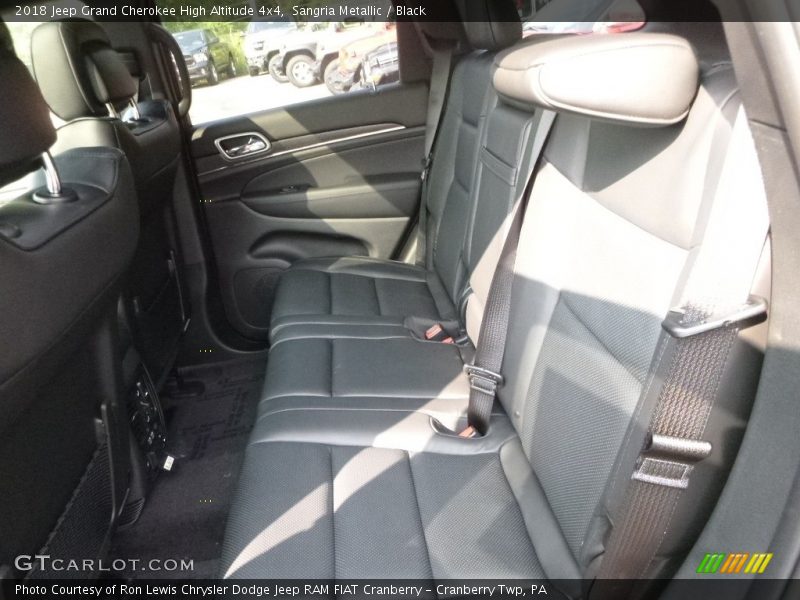 Sangria Metallic / Black 2018 Jeep Grand Cherokee High Altitude 4x4