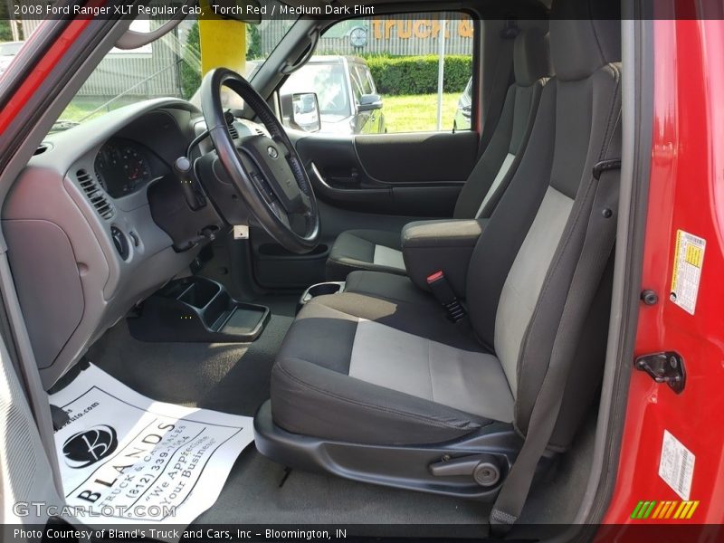 Torch Red / Medium Dark Flint 2008 Ford Ranger XLT Regular Cab