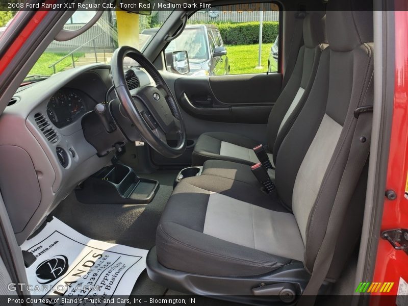 Torch Red / Medium Dark Flint 2008 Ford Ranger XLT Regular Cab