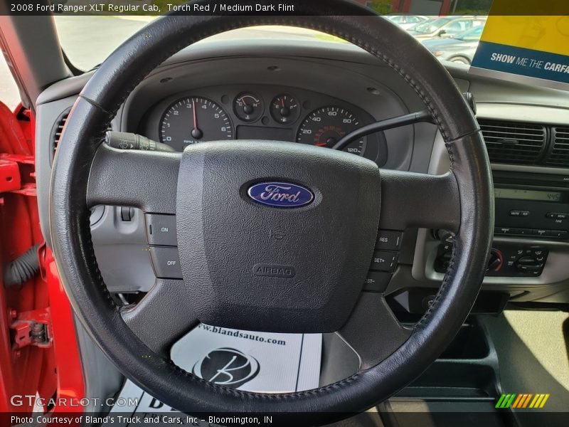 Torch Red / Medium Dark Flint 2008 Ford Ranger XLT Regular Cab