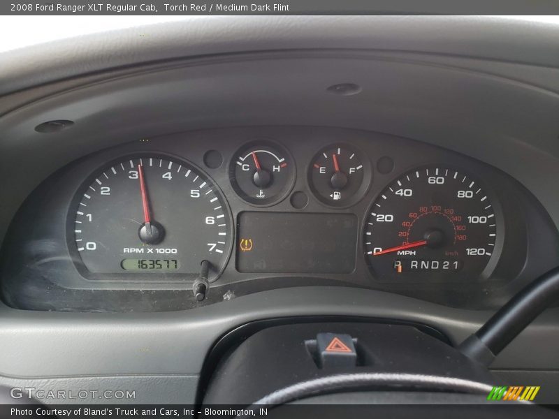 Torch Red / Medium Dark Flint 2008 Ford Ranger XLT Regular Cab