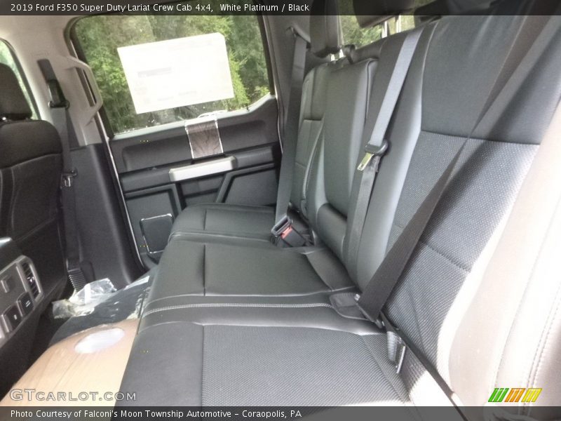 White Platinum / Black 2019 Ford F350 Super Duty Lariat Crew Cab 4x4