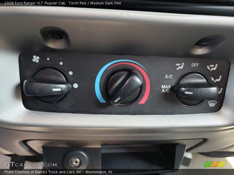 Torch Red / Medium Dark Flint 2008 Ford Ranger XLT Regular Cab