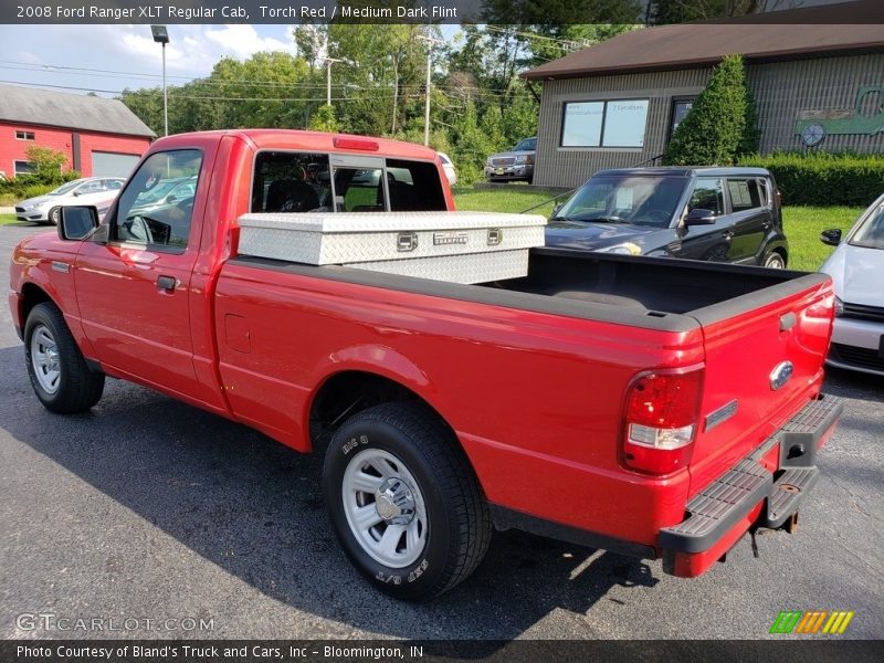 Torch Red / Medium Dark Flint 2008 Ford Ranger XLT Regular Cab