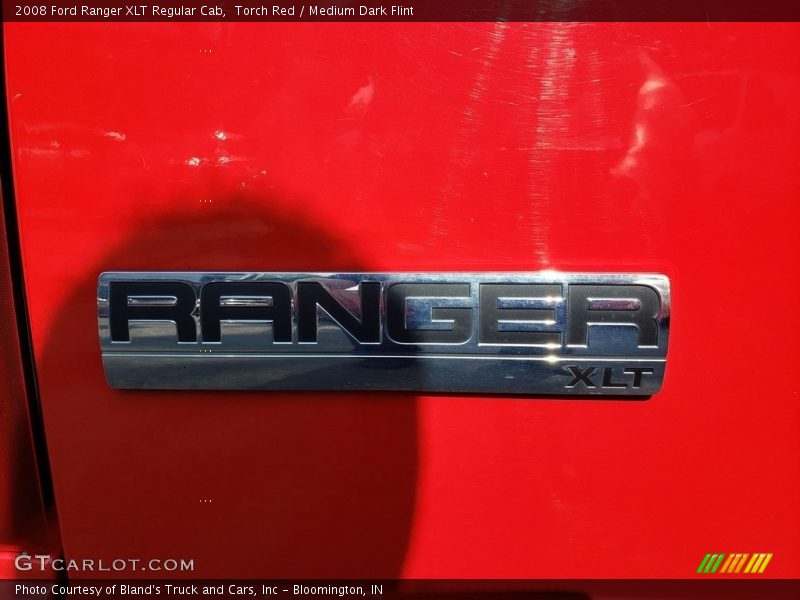 Torch Red / Medium Dark Flint 2008 Ford Ranger XLT Regular Cab