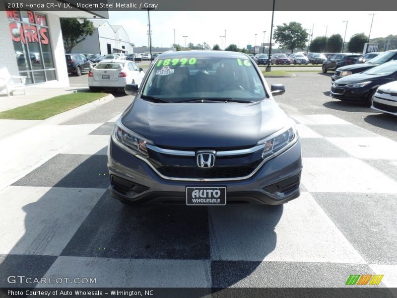 Modern Steel Metallic / Gray 2016 Honda CR-V LX