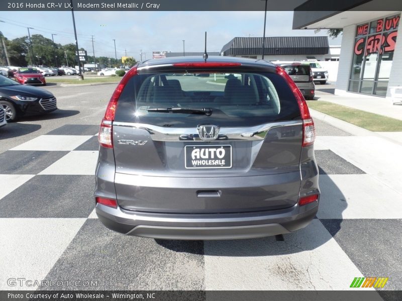 Modern Steel Metallic / Gray 2016 Honda CR-V LX