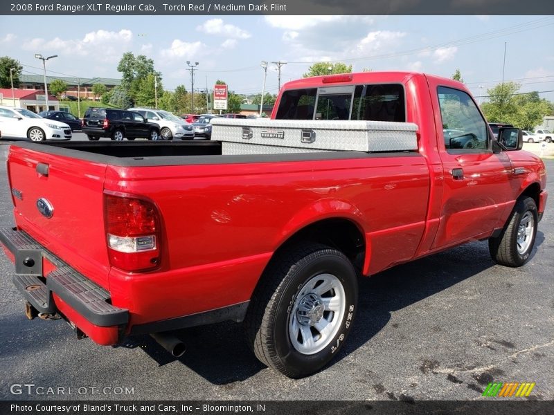 Torch Red / Medium Dark Flint 2008 Ford Ranger XLT Regular Cab