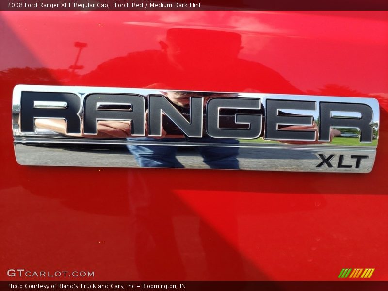 Torch Red / Medium Dark Flint 2008 Ford Ranger XLT Regular Cab