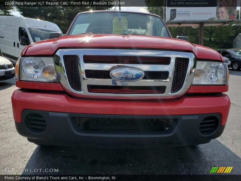 Torch Red / Medium Dark Flint 2008 Ford Ranger XLT Regular Cab