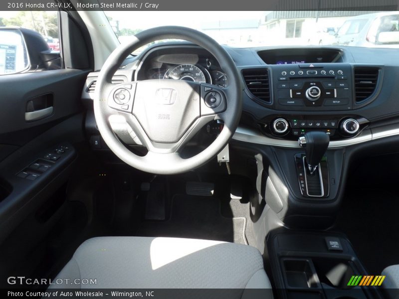 Modern Steel Metallic / Gray 2016 Honda CR-V LX