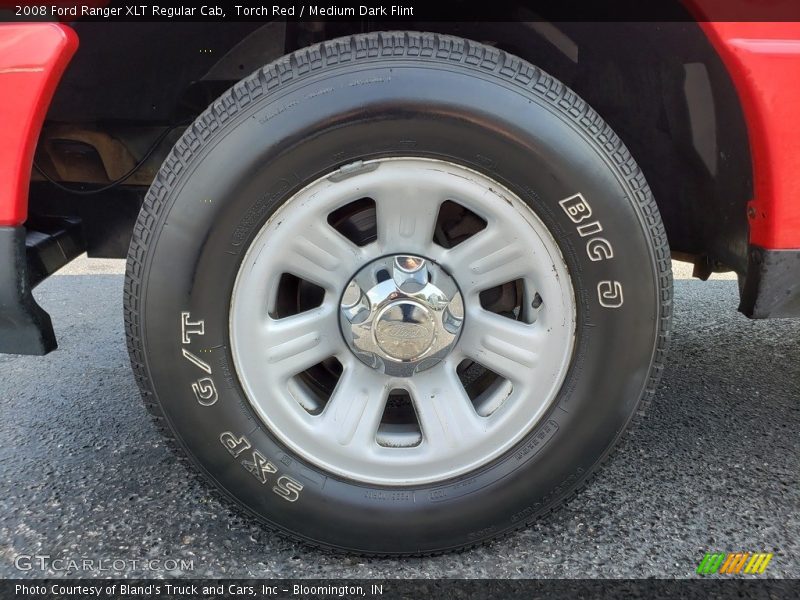 Torch Red / Medium Dark Flint 2008 Ford Ranger XLT Regular Cab