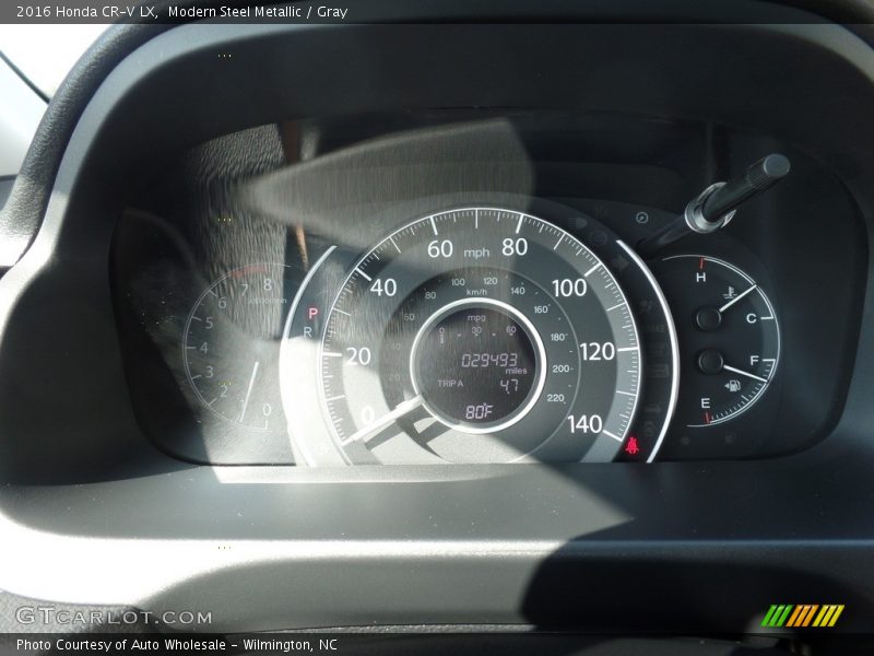 Modern Steel Metallic / Gray 2016 Honda CR-V LX