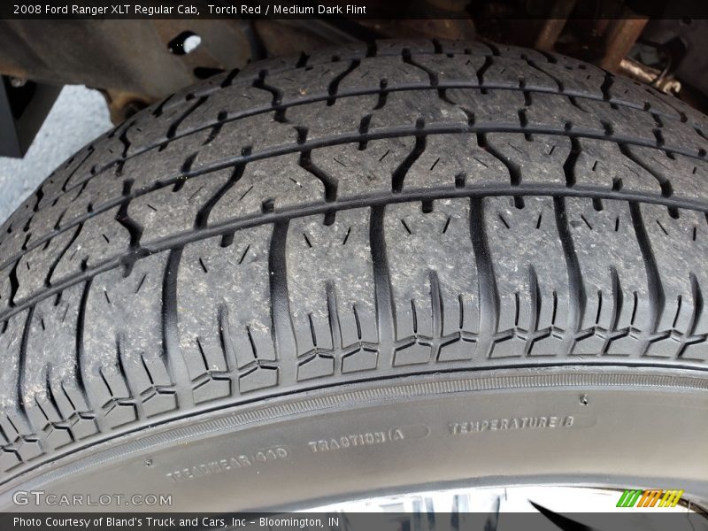 Torch Red / Medium Dark Flint 2008 Ford Ranger XLT Regular Cab