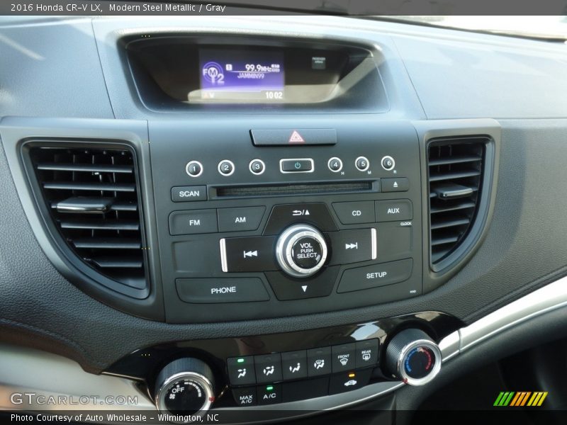 Modern Steel Metallic / Gray 2016 Honda CR-V LX
