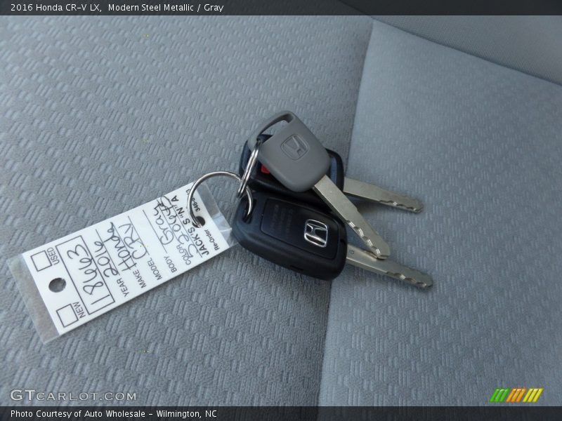 Modern Steel Metallic / Gray 2016 Honda CR-V LX
