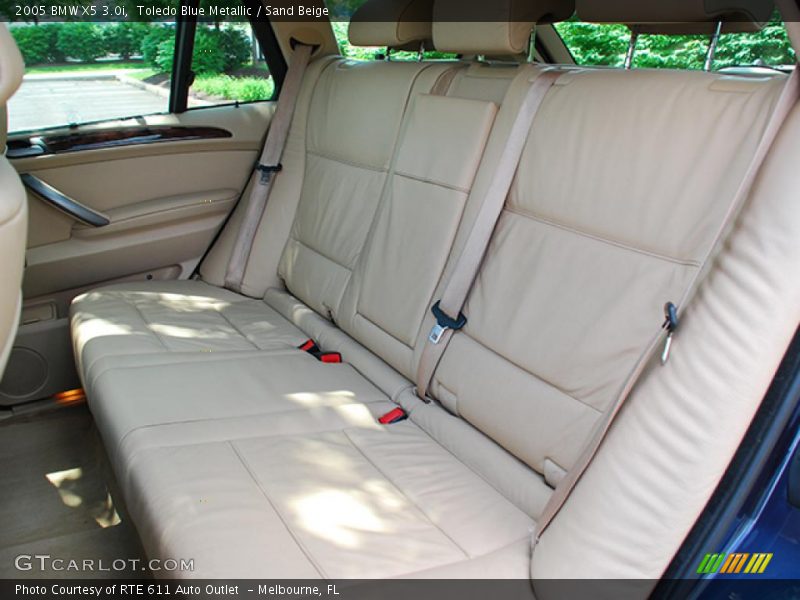Toledo Blue Metallic / Sand Beige 2005 BMW X5 3.0i
