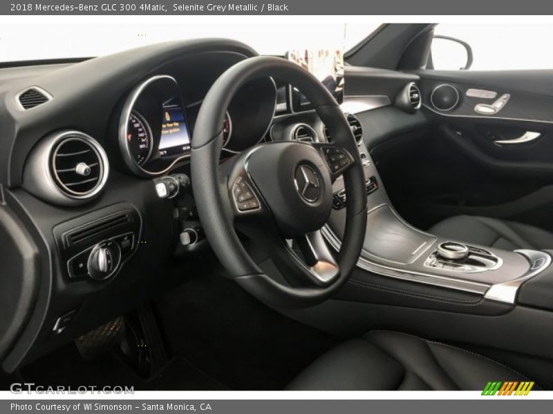 Selenite Grey Metallic / Black 2018 Mercedes-Benz GLC 300 4Matic