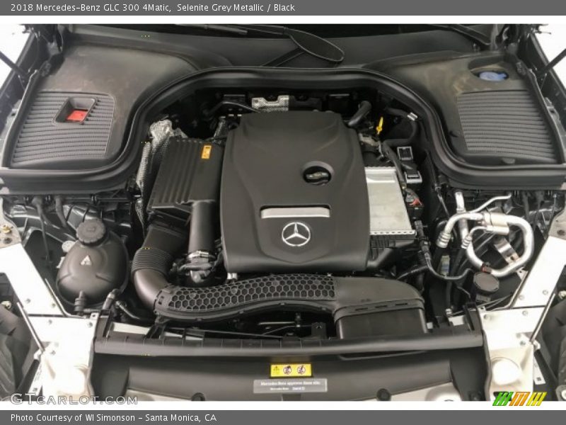 Selenite Grey Metallic / Black 2018 Mercedes-Benz GLC 300 4Matic
