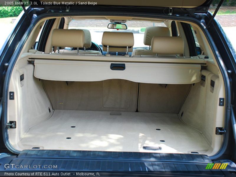 Toledo Blue Metallic / Sand Beige 2005 BMW X5 3.0i