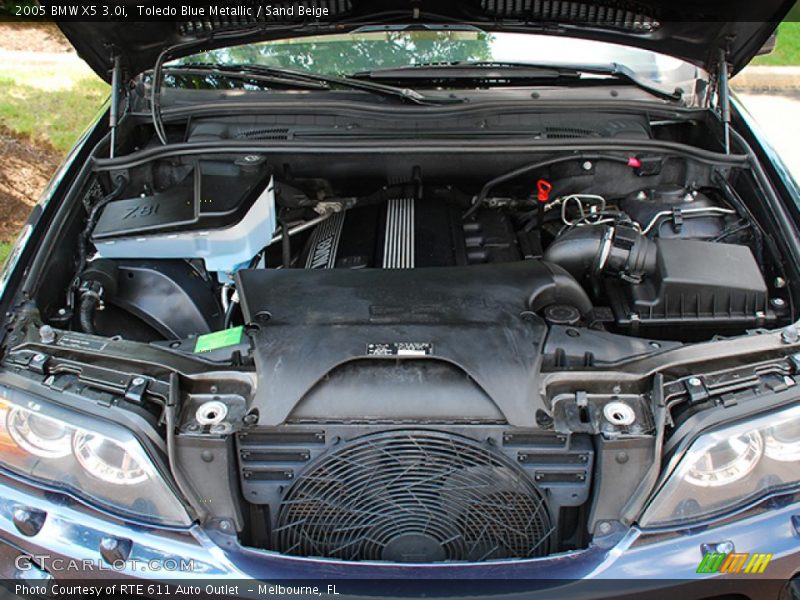Toledo Blue Metallic / Sand Beige 2005 BMW X5 3.0i
