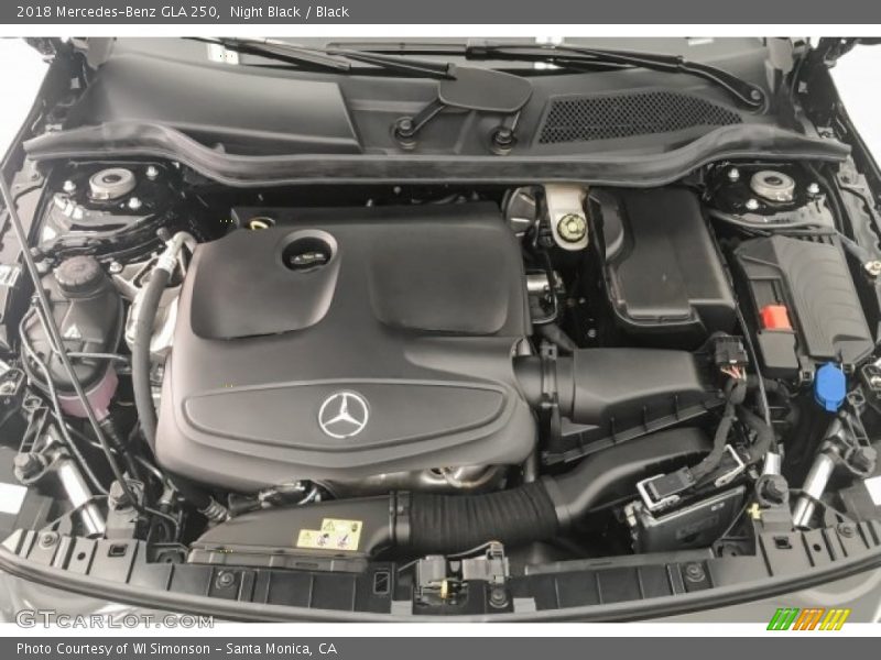 Night Black / Black 2018 Mercedes-Benz GLA 250
