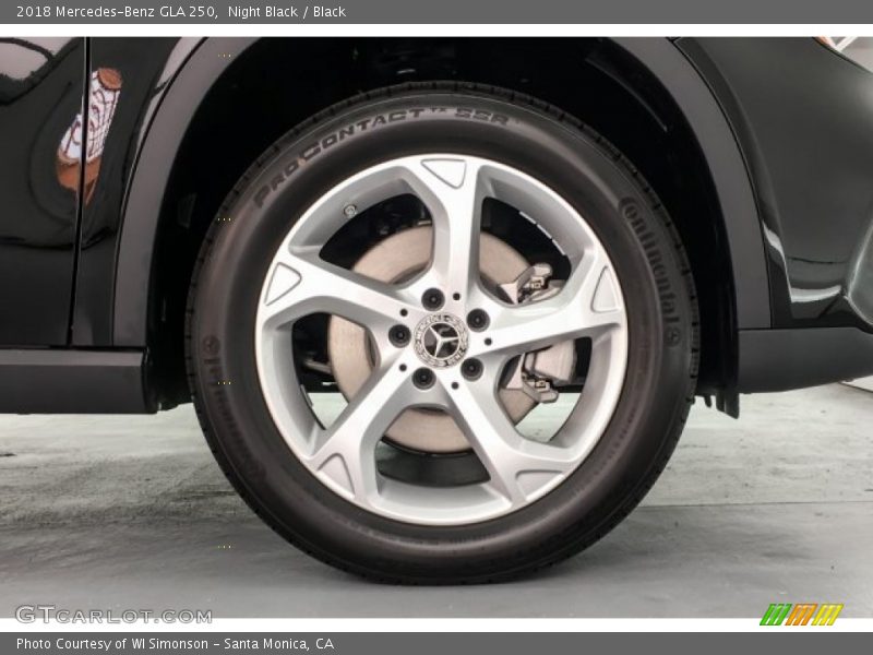 Night Black / Black 2018 Mercedes-Benz GLA 250