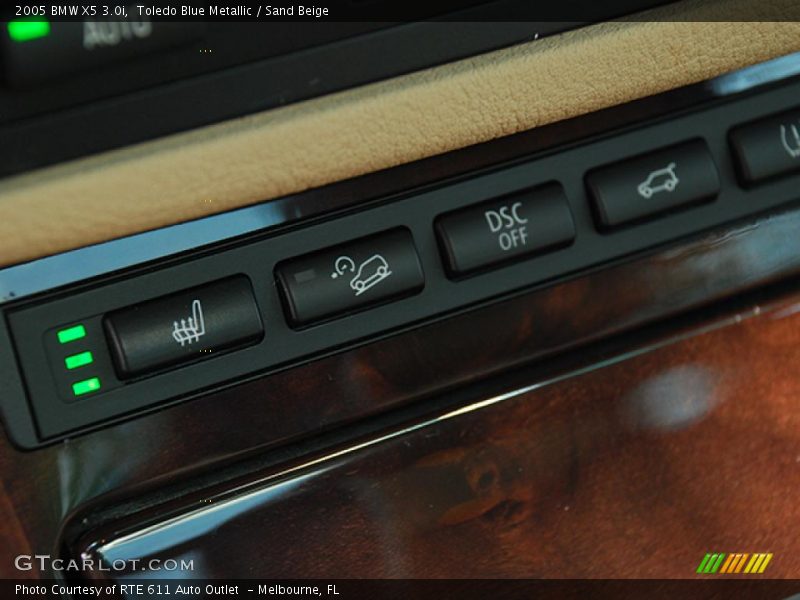 Toledo Blue Metallic / Sand Beige 2005 BMW X5 3.0i