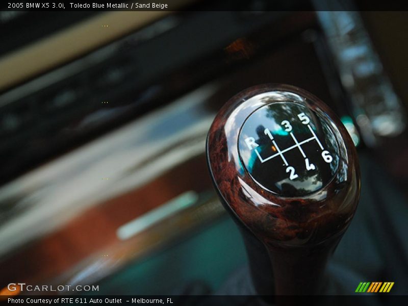Toledo Blue Metallic / Sand Beige 2005 BMW X5 3.0i
