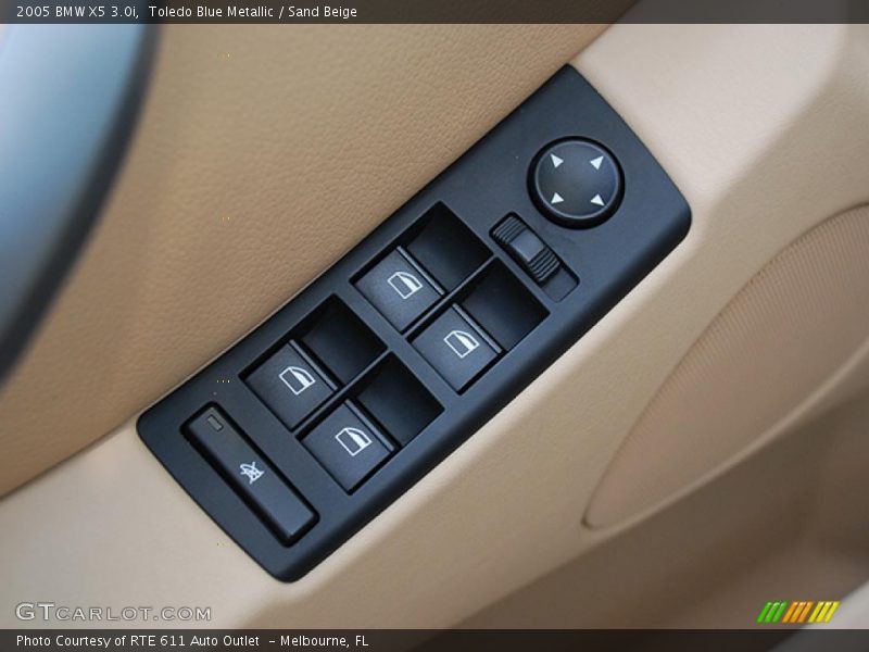 Toledo Blue Metallic / Sand Beige 2005 BMW X5 3.0i