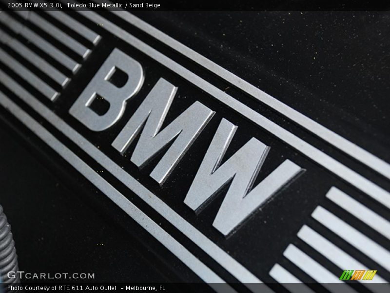 Toledo Blue Metallic / Sand Beige 2005 BMW X5 3.0i