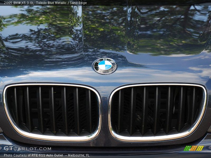 Toledo Blue Metallic / Sand Beige 2005 BMW X5 3.0i